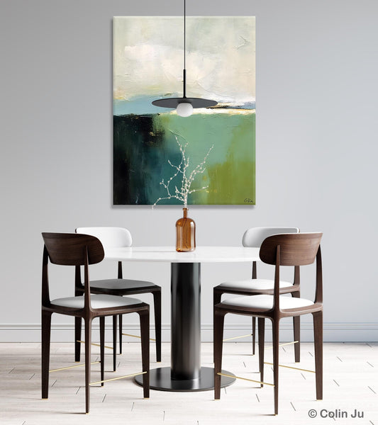 Simple Modern Wall Art, Oversized Contemporary Acrylic Paintings, Original Abstract Paintings, Extra Large Canvas Painting for Living Room-ArtWorkCrafts.com