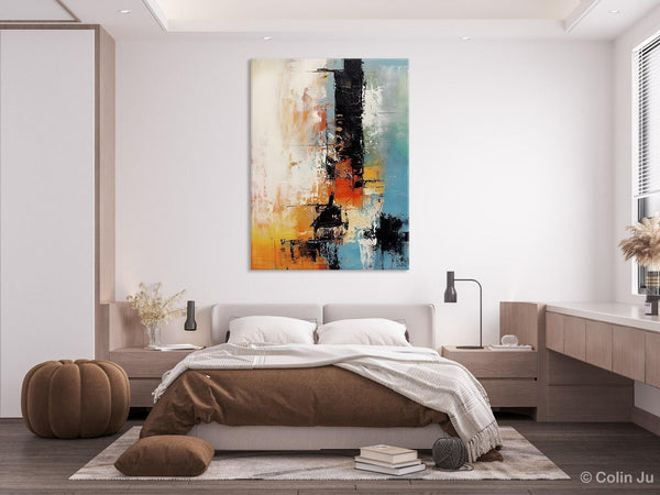 Contemporary Wall Art Paintings, Hand Painted Canvas Art, Original Abstract Art, Modern Acrylic Paintings, Large Paintings for Living Room-ArtWorkCrafts.com