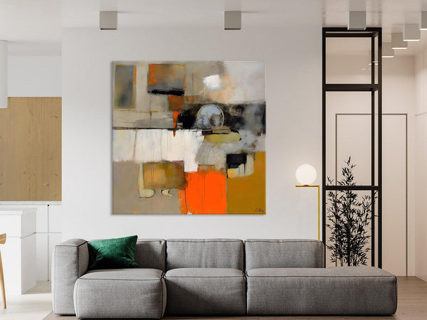 Contemporary Canvas Art, Modern Acrylic Artwork, Buy Art Paintings Online, Original Modern Paintings, Large Abstract Painting for Bedroom-ArtWorkCrafts.com