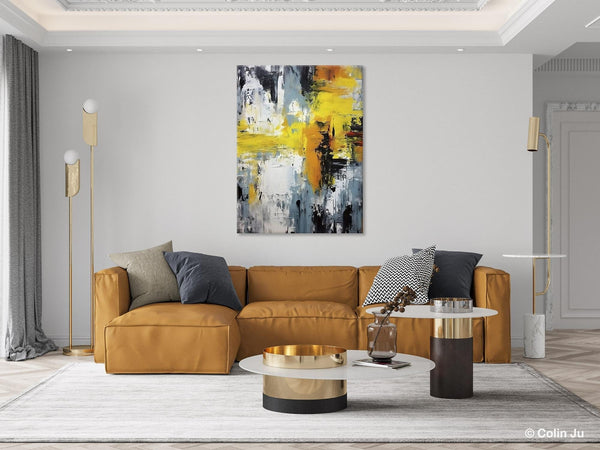 Large Modern Paintings, Contemporary Wall Art, Hand Painted Canvas Art, Extra Large Paintings for Living Room, Original Abstract Painting-ArtWorkCrafts.com
