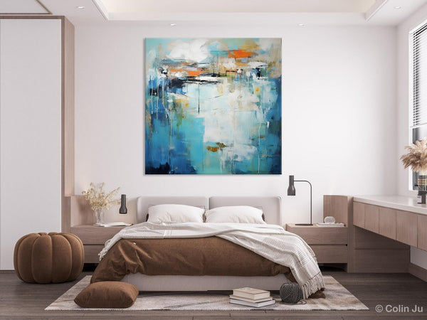 Large Abstract Painting for Bedroom, Original Modern Wall Art Paintings, Contemporary Canvas Art, Modern Acrylic Artwork, Buy Art Online-ArtWorkCrafts.com