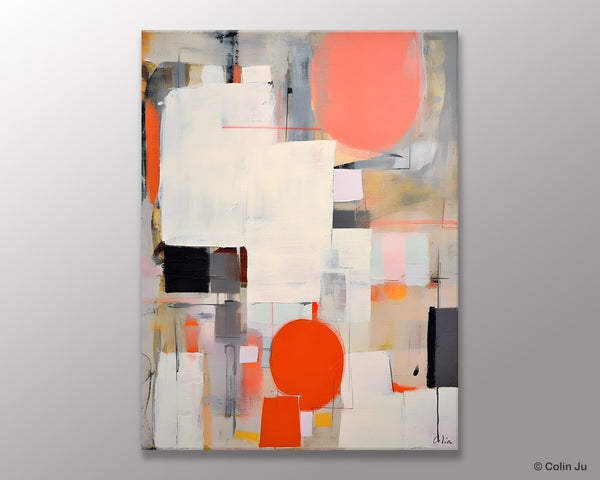 Acrylic Painting on Canvas, Contemporary Wall Art Paintings, Canvas Paintings for Bedroom, Extra Large Original Art, Buy Paintings Online-ArtWorkCrafts.com