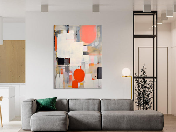 Acrylic Painting on Canvas, Contemporary Wall Art Paintings, Canvas Paintings for Bedroom, Extra Large Original Art, Buy Paintings Online-ArtWorkCrafts.com