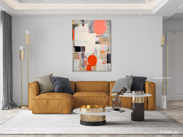Acrylic Painting on Canvas, Contemporary Wall Art Paintings, Canvas Paintings for Bedroom, Extra Large Original Art, Buy Paintings Online-ArtWorkCrafts.com