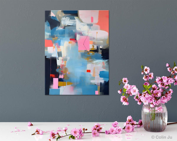 Modern Wall Paintings, Contemporary Painting on Canvas, Abstract Painting for Bedroom, Extra Large Original Acrylic Art, Buy Wall Art Online-ArtWorkCrafts.com