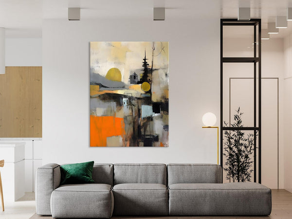 Original Canvas Art, Contemporary Acrylic Painting on Canvas, Large Wall Art Painting for Bedroom, Oversized Modern Abstract Wall Paintings-ArtWorkCrafts.com