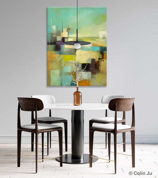 Original Canvas Art, Contemporary Acrylic Painting on Canvas, Large Wall Art Painting for Bedroom, Oversized Modern Abstract Wall Paintings-ArtWorkCrafts.com