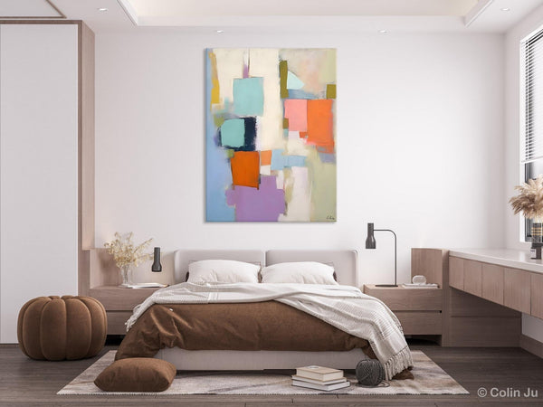 Contemporary Paintings on Canvas, Large Wall Art Painting for Dining Room, Original Abstract Wall Art Painting, Abstract Paintings on Canvas-ArtWorkCrafts.com