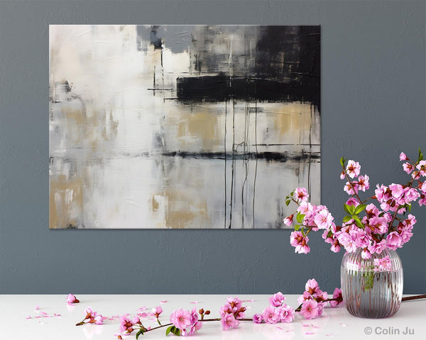 Hand Painted Original Canvas Art, Contemporary Acrylic Paintings, Large Wall Art Painting for Bedroom, Oversized Modern Abstract Paintings-ArtWorkCrafts.com