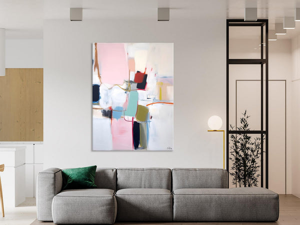 Hand Painted Canvas Art, Modern Paintings, Large Contemporary Wall Art, Extra Large Paintings for Living Room, Original Abstract Painting-ArtWorkCrafts.com