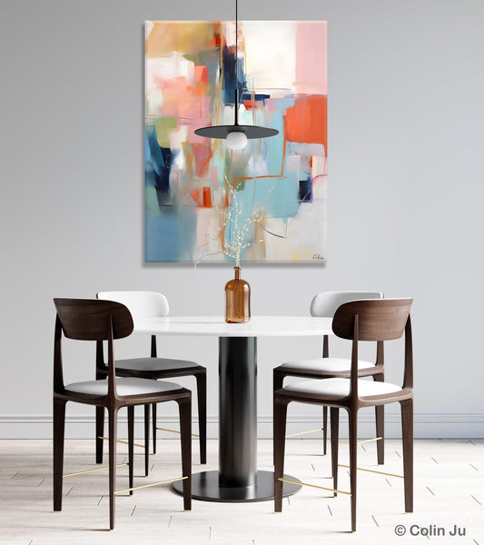 Large Wall Art Painting for Bedroom, Oversized Abstract Wall Art Paintings, Original Modern Artwork, Contemporary Acrylic Painting on Canvas-ArtWorkCrafts.com