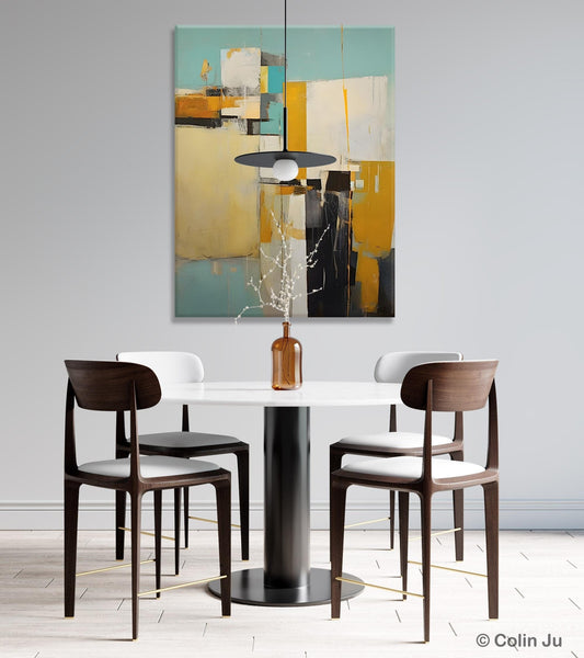 Oversized Abstract Wall Art Paintings, Original Modern Artwork, Large Wall Art Painting for Bedroom, Contemporary Acrylic Painting on Canvas-ArtWorkCrafts.com
