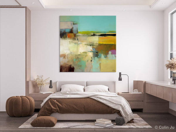 Original Modern Abstract Art for Bedroom, Extra Large Canvas Paintings for Living Room, Abstract Wall Art for Sale, Simple Modern Art-ArtWorkCrafts.com