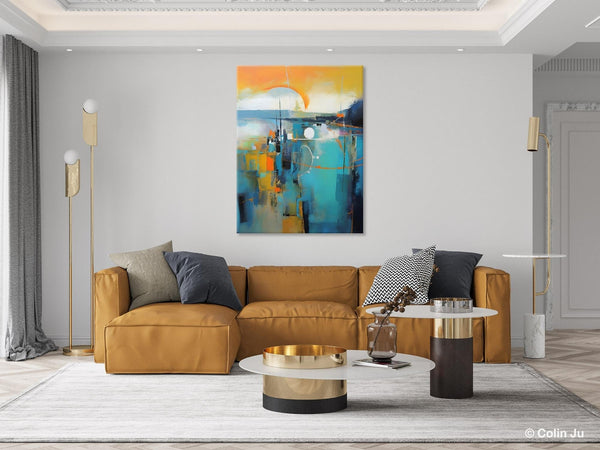 Extra Large Modern Canvas Art for Bedroom, Original Art Paintings, Large Paintings for Sale, Hand Painted Canvas Art, Acrylic Art on Canvas-ArtWorkCrafts.com