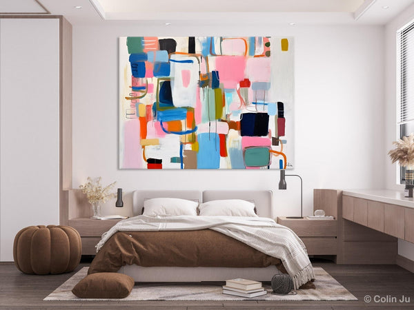 Large Wall Art Ideas for Living Room, Hand Painted Canvas Art, Oversized Canvas Paintings, Original Abstract Art, Contemporary Acrylic Art-ArtWorkCrafts.com