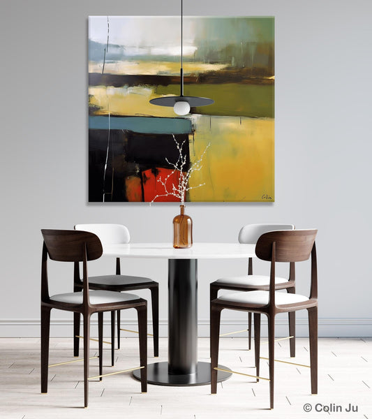 Large Abstract Painting for Bedroom, Original Modern Wall Art Paintings, Modern Acrylic Paintings, Huge Contemporary Canvas Paintings-ArtWorkCrafts.com