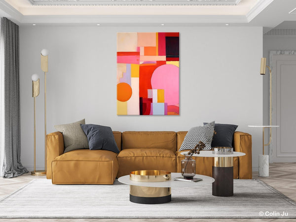 Large Wall Painting for Bedroom, Hand Painted Canvas Art, Large Modern Paintings, Original Abstract Canvas Art, Acrylic Painting on Canvas-ArtWorkCrafts.com