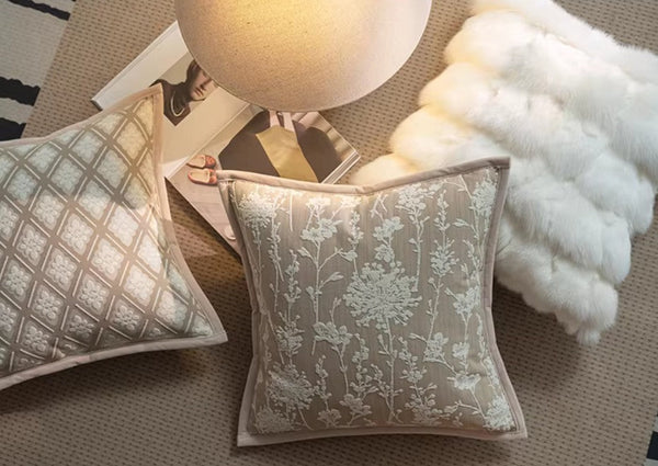 Decorative Pillow Arrangement Ideas for Couch, Modern Decorative Pillow Cover, Decorative Throw Pillows for Living Room, Modern Sofa Pillows-ArtWorkCrafts.com