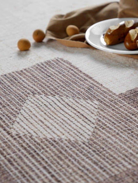 Modern Rugs under Dining Room Table, Mid Century Geometric Carpets, Abstract Modern Rugs for Living Room, Contemporary Modern Rugs Next to Bed-ArtWorkCrafts.com