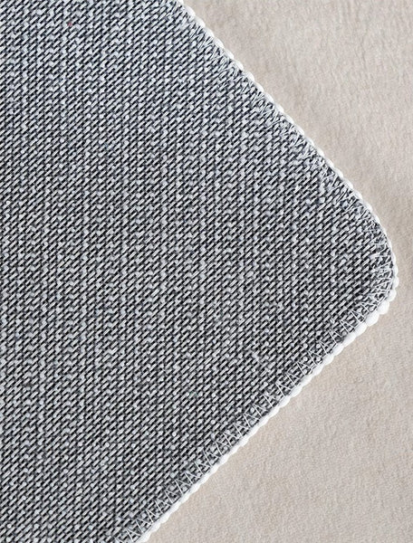 Mid Century Geometric Carpets, Abstract Modern Rugs for Living Room, Contemporary Modern Rugs Next to Bed, Modern Rugs under Dining Room Table-ArtWorkCrafts.com