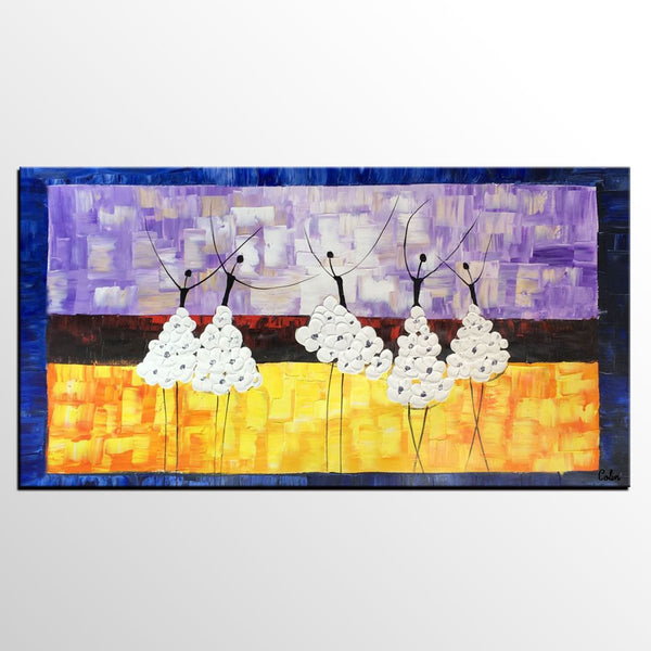 Simple Modern Art, Canvas Painting for Sale, Ballet Dancer Painting, Original Artwork, Paintings for Bedroom, Buy Art Online-ArtWorkCrafts.com