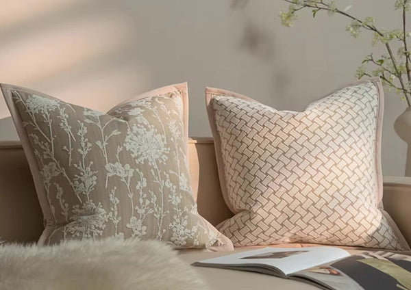 Decorative Pillow Arrangement Ideas for Couch, Modern Decorative Pillow Cover, Decorative Throw Pillows for Living Room, Modern Sofa Pillows-ArtWorkCrafts.com