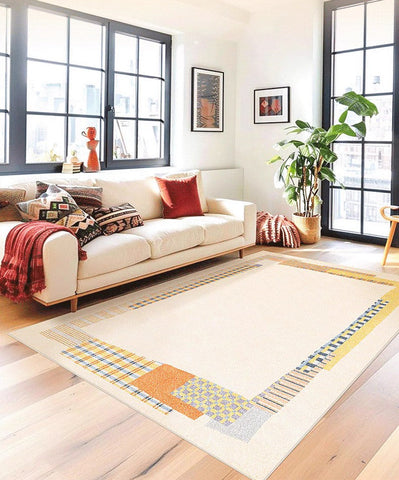 Unique Modern Rug Ideas for Living Room, Modern Floor Carpets for Office, Abstract Contemporary Rugs for Bedroom, Large Modern Rugs under Sofa-ArtWorkCrafts.com