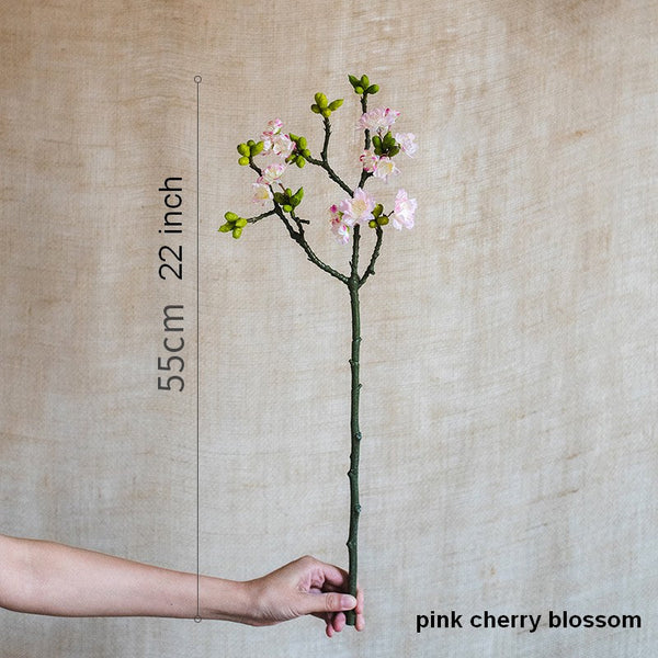 Cherry Blossom, Sakura Flowers, Creative Flower Arrangement Ideas for Home Decoration, Unique Artificial Flowers, Simple Artificial Floral for Bedroom-ArtWorkCrafts.com