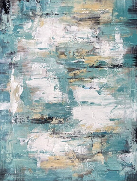 Modern Abstract Painting, Simple Wall Art Ideas for Dining Room, Heavy Texture Painting, Bedroom Abstract Paintings, Large Acrylic Canvas Paintings