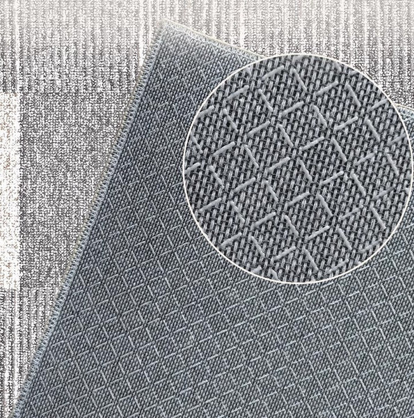Modern Floor Rugs for Bedroom, Extra Large Geometric Modern Rugs for Office, Large Gray Floor Rugs for Living Room, Dining Room Floor Rug-ArtWorkCrafts.com