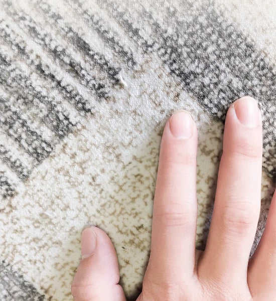 Modern Floor Rugs for Bedroom, Extra Large Geometric Modern Rugs for Office, Large Gray Floor Rugs for Living Room, Dining Room Floor Rug-ArtWorkCrafts.com