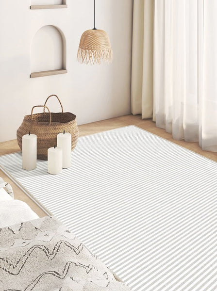 Simple Modern Carpets for Interior Design, Modern Rugs for Dining Room, Abstract Geometric Modern Rugs for Living Room, Soft Modern Rugs for Bedroom-ArtWorkCrafts.com