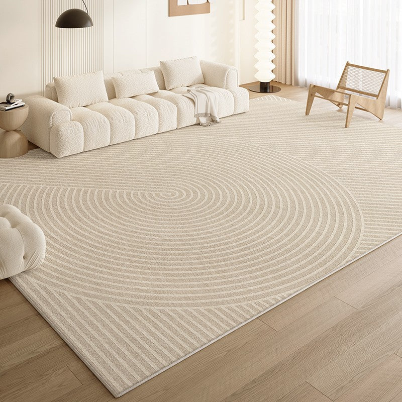 Geometric Modern Rug Placement Ideas for Dining Room, Large Modern Rugs for Living Room, Abstract Contemporary Modern Rugs for Bedroom-ArtWorkCrafts.com