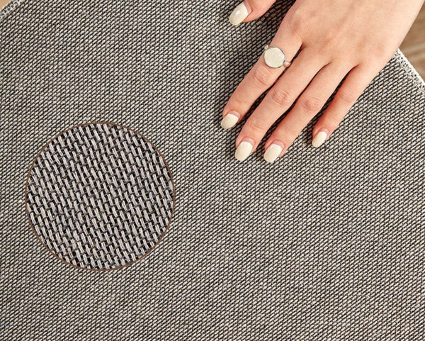 Contemporary Circular Rugs for Study Room, Modern Round Rugs for Dining Room, Round Modern Rugs for Living Room, Abstract Geometric Modern Rugs-ArtWorkCrafts.com