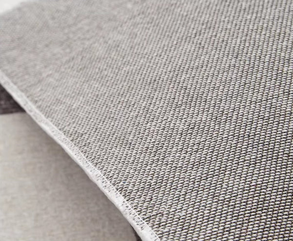 Modern Rugs for Living Room, Gray Modern Rugs for Bedroom, Large Geometric Rugs, Contemporary Area Rugs for Dining Room-ArtWorkCrafts.com