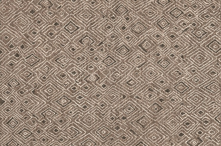 Brown Modern Rug Ideas for Bedroom, Large Modern Rugs for Living Room, Abstract Geometric Modern Rugs, Modern Rugs for Dining Room-ArtWorkCrafts.com