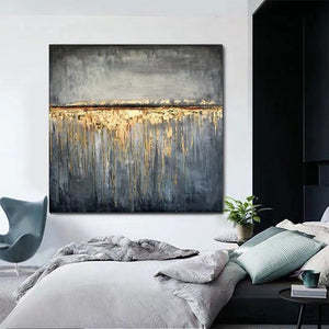 Extra Large Abstract Paintings on Canvas, Bedroom Wall Art Ideas, Simple Painting Ideas for Bedroom, Hand Painted Abstract Painting-ArtWorkCrafts.com