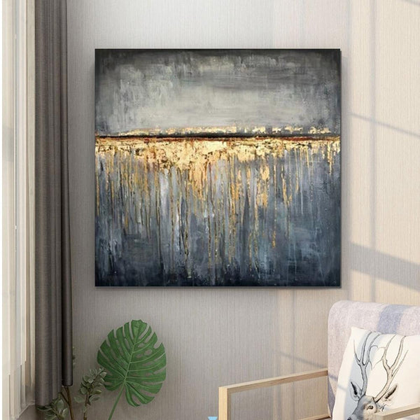 Extra Large Abstract Paintings on Canvas, Bedroom Wall Art Ideas, Simple Painting Ideas for Bedroom, Hand Painted Abstract Painting-ArtWorkCrafts.com