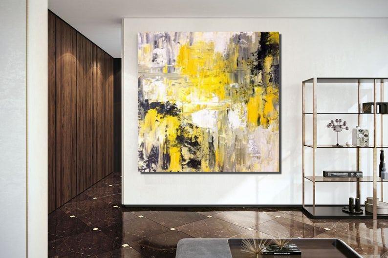 Extra Large Canvas Painting, Living Room Wall Art Painting, Modern Acrylic Paintings, Simple Modern Art, Modern Paintings for Bedroom-ArtWorkCrafts.com