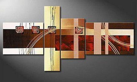 Living Room Wall Art Paintings, Hand Painted Canvas Painting, Acrylic Painting Abstract, Modern Wall Art Painting-ArtWorkCrafts.com