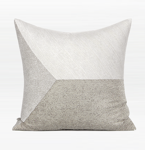 Light Gray Simple Style, Modern Throw Pillow, Pillow Cover with Insert, Sofa Pillows, Bedroom Pillows, Home Decor-ArtWorkCrafts.com