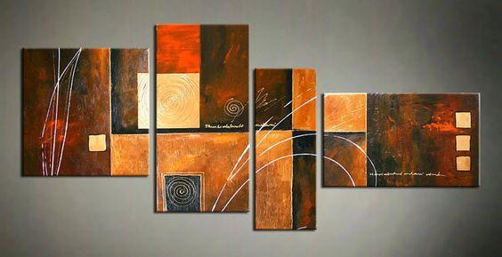 Abstract Modern Painting, Contemporary Wall Art Painting, Acrylic Painting Abstract, Living Room Wall Paintings-ArtWorkCrafts.com