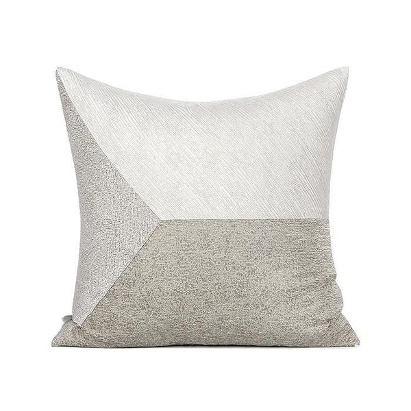 Light Gray Simple Style, Modern Throw Pillow, Pillow Cover with Insert, Sofa Pillows, Bedroom Pillows, Home Decor-ArtWorkCrafts.com