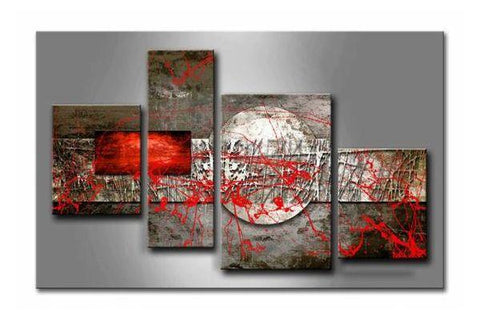 Modern Wall Art Paintings, Living Room Wall Art, Acrylic Painting Abstract, Abstract Wall Art Painting-ArtWorkCrafts.com