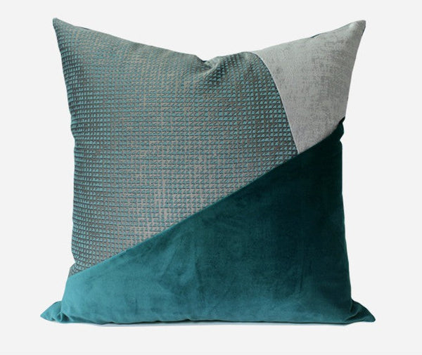 Decorative Throw Pillow for Couch, Green Modern Sofa Pillows, Modern Throw Pillows for Couch-ArtWorkCrafts.com