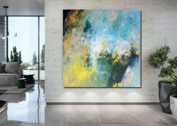 Extra Large Paintings for Bedroom, Simple Painting Ideas for Living Room, Contemporary Abstract Paintings, Abstract Acrylic Wall Painting, Modern Canvas Painting-ArtWorkCrafts.com