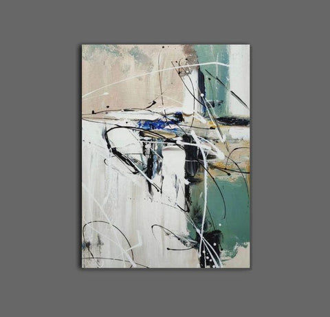 Hand Painted Wall Painting, Abstract Acrylic Painting, Extra Large Paintings for Living Room, Modern Abstract Art-ArtWorkCrafts.com