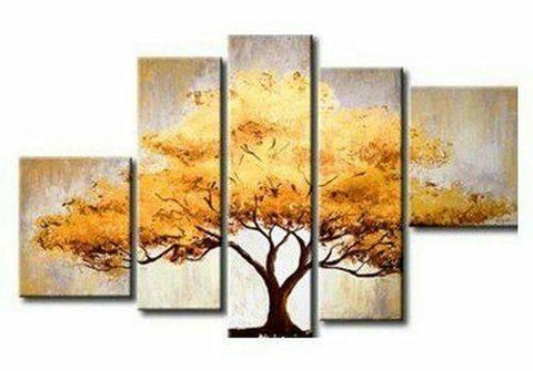 Tree of Life Painting, Extra Large Wall Art Paintings, Simple Modern Art, Landscape Canvas Paintings, Bedroom Canvas Painting, Buy Art Online-ArtWorkCrafts.com