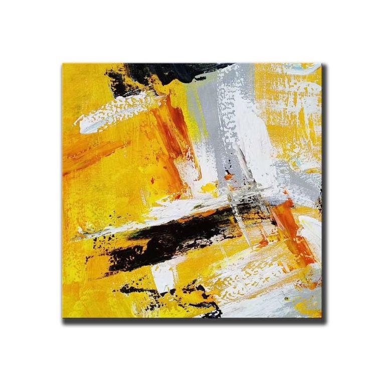 Hand Painted Acrylic Painting, Abstract Wall Painting for Living Room, Acrylic Paintings for Dining Room, Modern Contemporary Artwork-ArtWorkCrafts.com