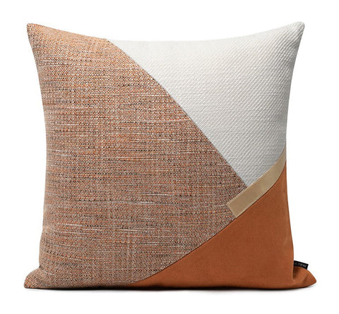 Modern Throw Pillow for Couch, Abstract Modern Sofa Pillows, Decorative Pillows for Couch, Modern Throw Pillows-ArtWorkCrafts.com